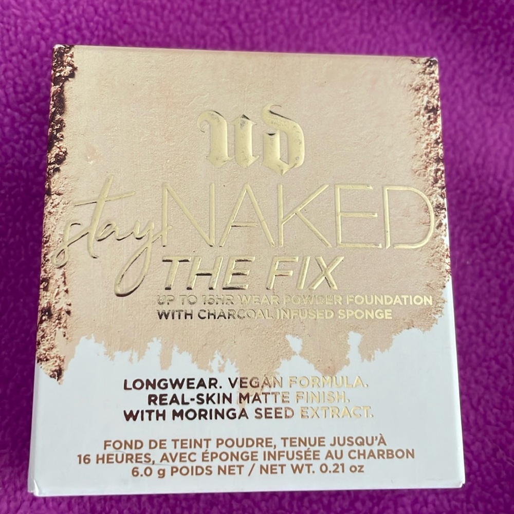 NEW Urban Decay stay naked the fix long wear vegan powder FULL SIZE SHADE 30NN